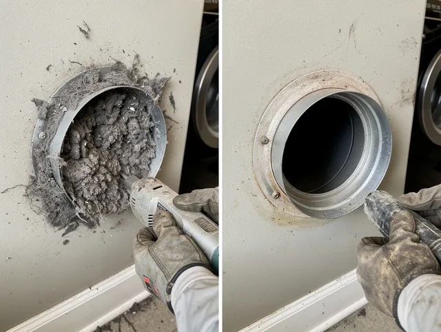 Professional clogged vent cleaning by Barberton Dryer Vent Cleaning in Barberton