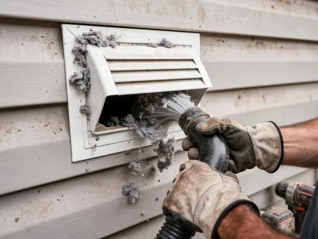 Professional dryer vent cleaning by Barberton Dryer Vent Cleaning in Barberton