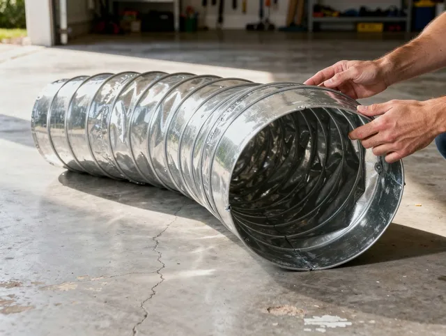 Barberton Dryer Vent Cleaning specialist using advanced equipment for thorough duct cleaning in Barberton