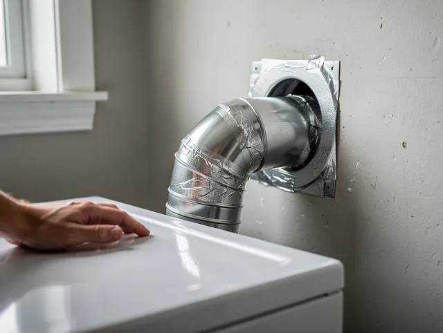 Barberton Dryer Vent Cleaning expert performing professional dryer vent repair and installation in Barberton