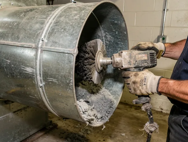 Industrial-grade dryer vent cleaning by Barberton Dryer Vent Cleaning in Barberton